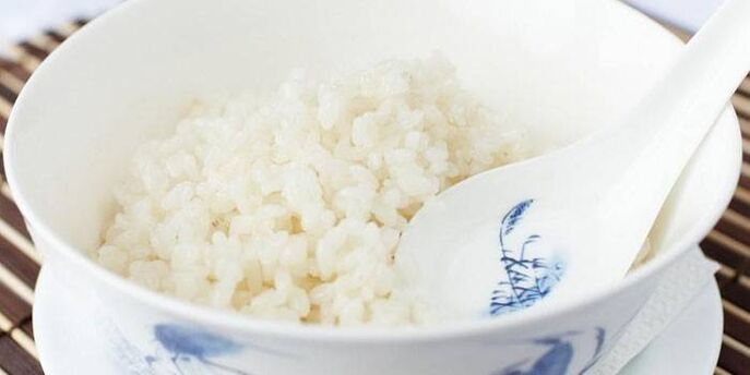 gachas de arroz para adelgazar