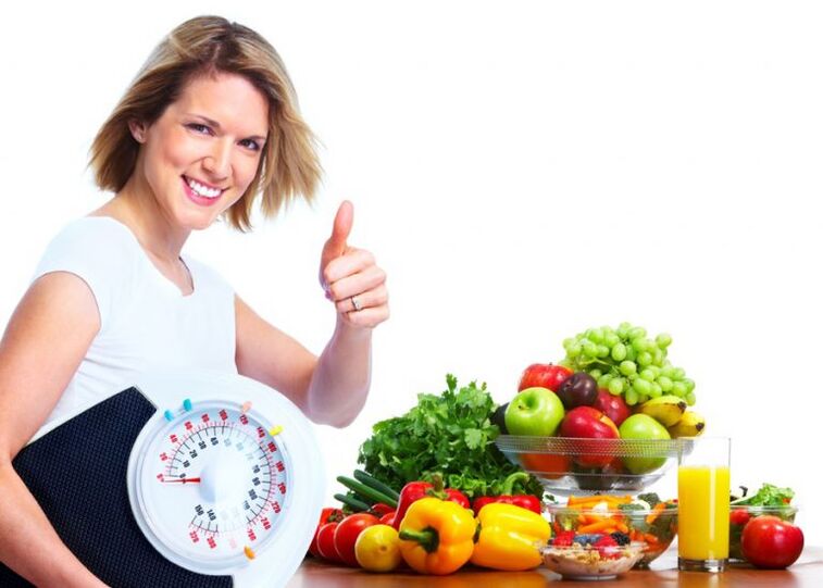 El resultado de la dieta