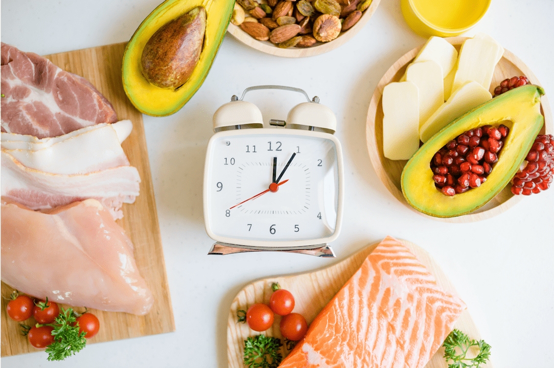 Menú de dieta de ceto